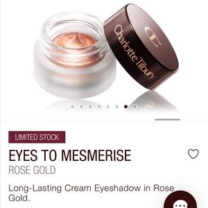 Charlotte Tilbury Eyes To Mesmerize Cream Eyeshadow Rose Gold